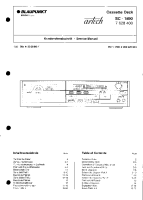 Blaupunkt SC-1890 - Service Manual 